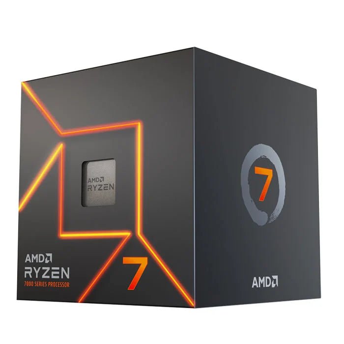 AMD Ryzen 7 7700 - Processeur CPU gaming 8 coeurs Zen 4 performance gaming PC Nashor
