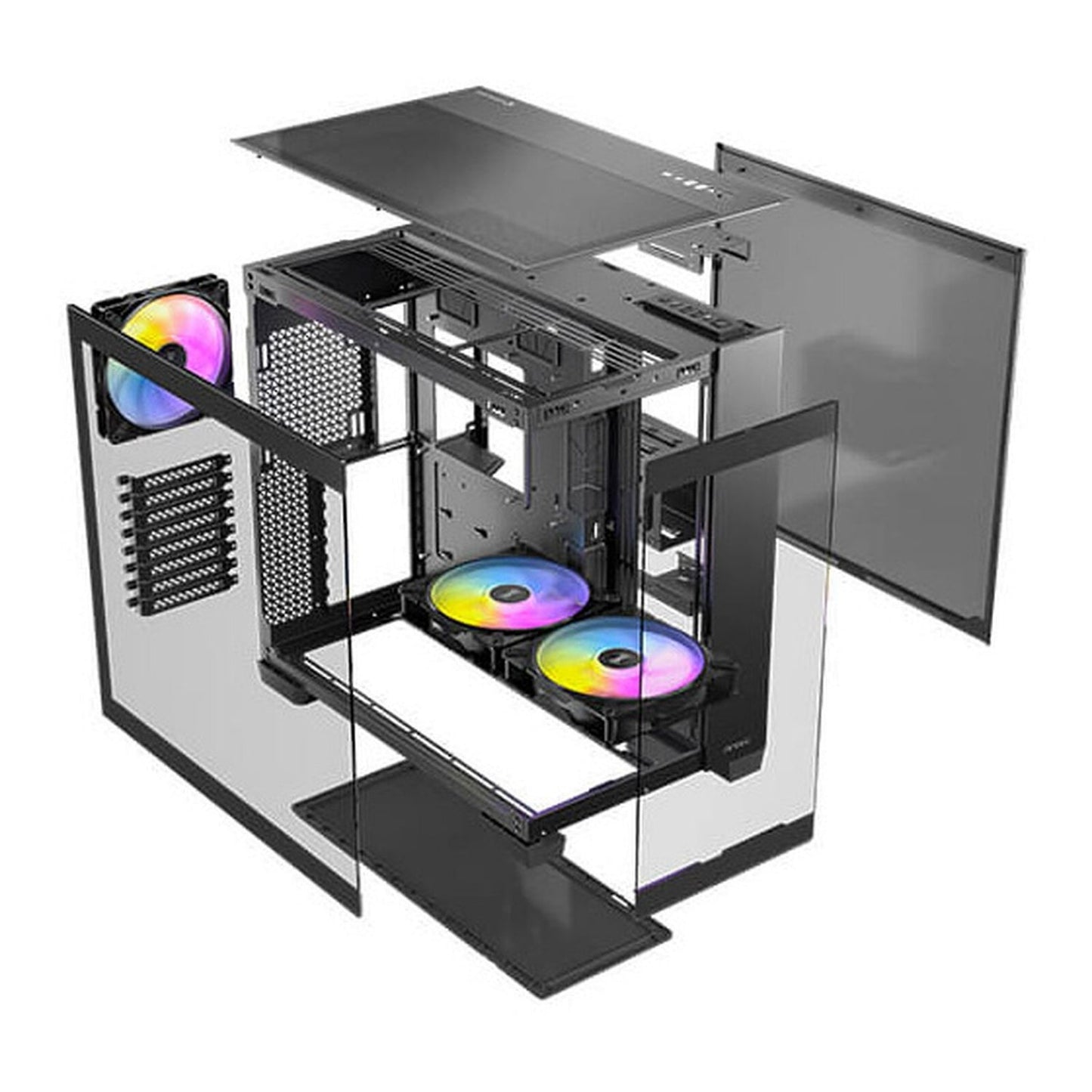 Antec C8 ARGB éclairage - Boîtier gaming ARGB addressable RGB ventilateurs inclus PC gaming Nashor