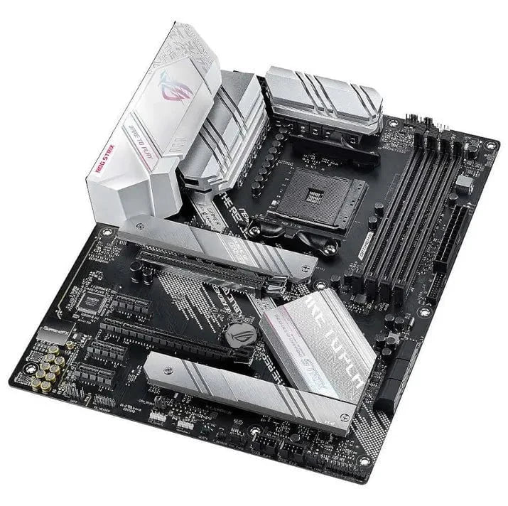 ASUS ROG STRIX B550-A GAMING RGB - Carte mère ATX éclairage gaming PC performance AMD ROG Nashor