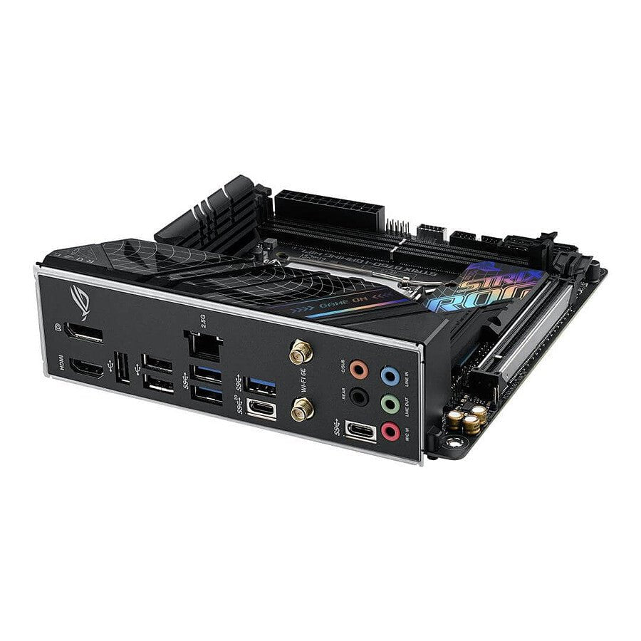ASUS ROG STRIX B760-I GAMING WIFI caractéristiques - Carte mère Mini-ITX spécifications techniques gaming PC Nashor