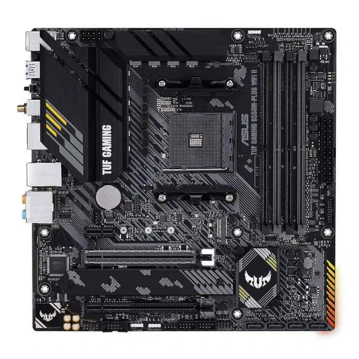 ASUS TUF GAMING B550M-PLUS WiFi II dissipateur - Carte mère Micro-ATX refroidissement gaming PC performance AMD Nashor
