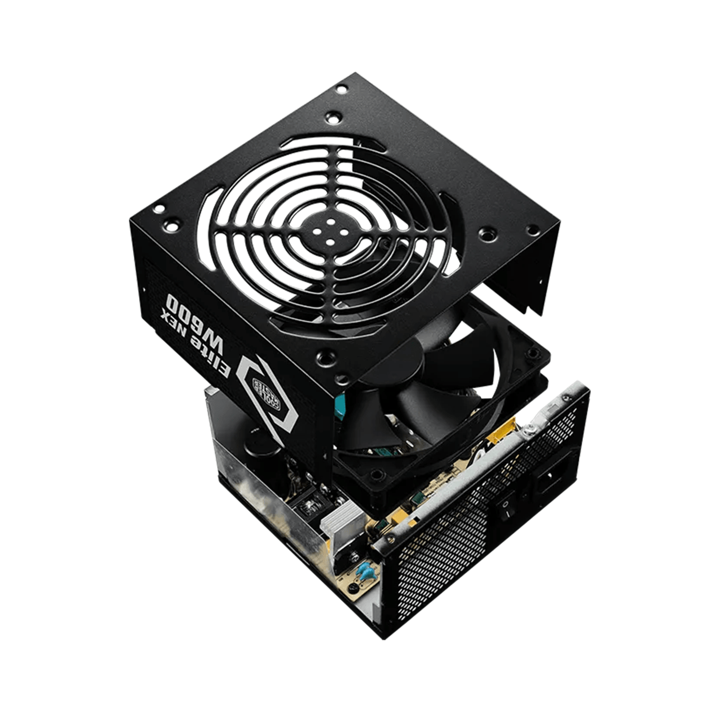 Cooler Master Elite NEX White 600W caractéristiques - Alimentation 600W spécifications techniques gaming PC blanche Nashor