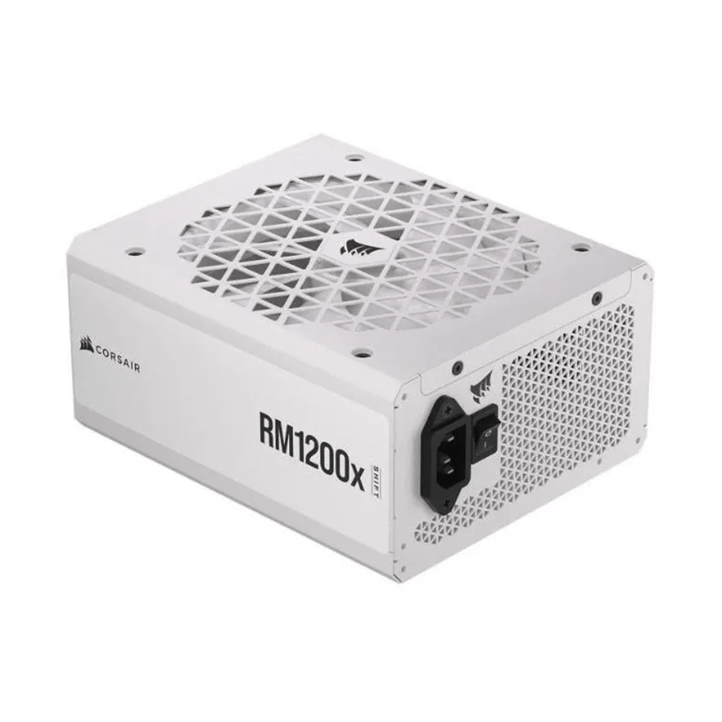 Corsair RM1200x White caractéristiques - Alimentation 1200W spécifications techniques gaming PC blanc Nashor