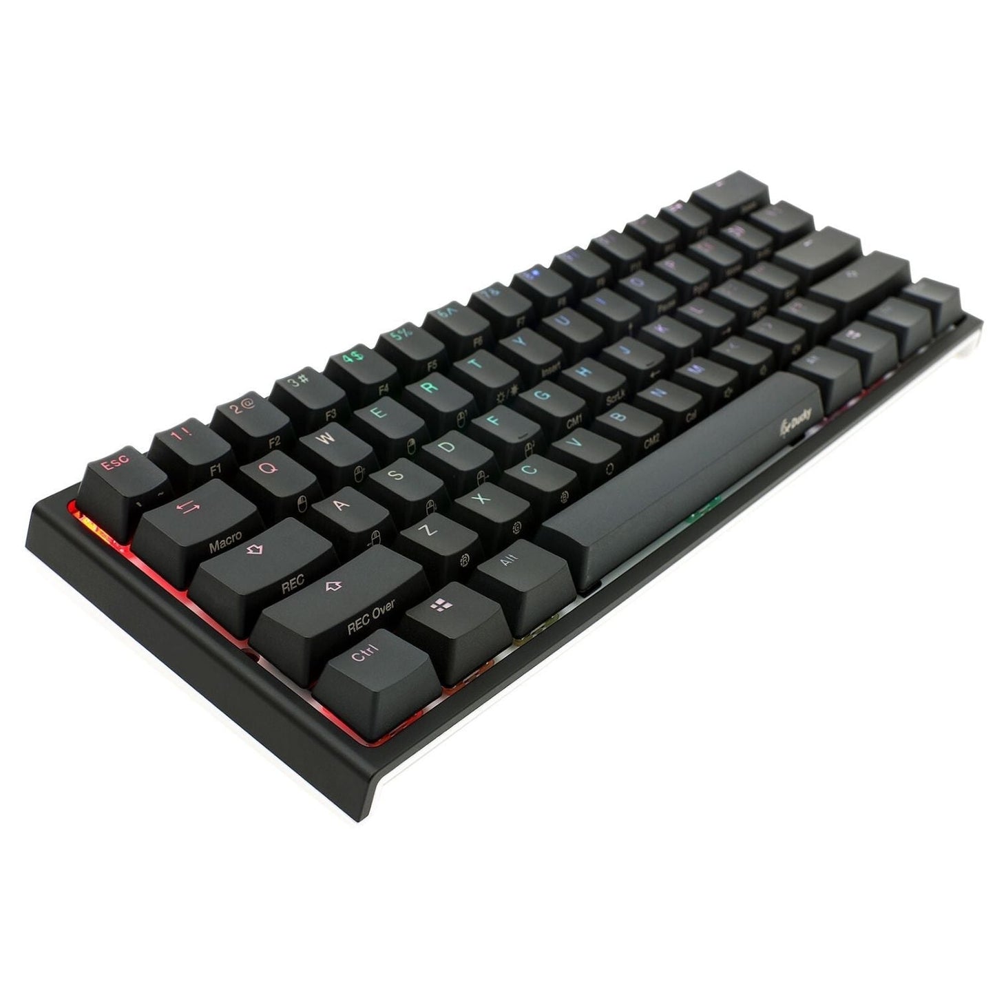 Ducky Channel One 2 Mini compact - Clavier gaming 60% sans flèches économie espace PC gaming Nashor