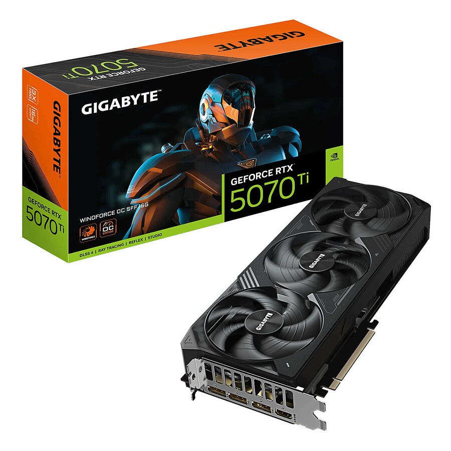 Gigabyte GeForce RTX 5070 Ti GAMING OC 16G - Carte graphique NVIDIA RTX 50 gaming PC haute performance Nashor