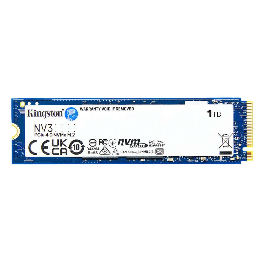 Kingston NV3 1To - SSD NVMe M.2 PCIe 4.0 stockage économique gaming PC performance Nashor