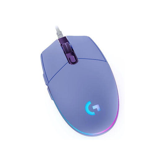 Logitech G G203 LightSync lilas souris gaming - RGB personnalisable 8000 DPI capteur gaming PC Nashor