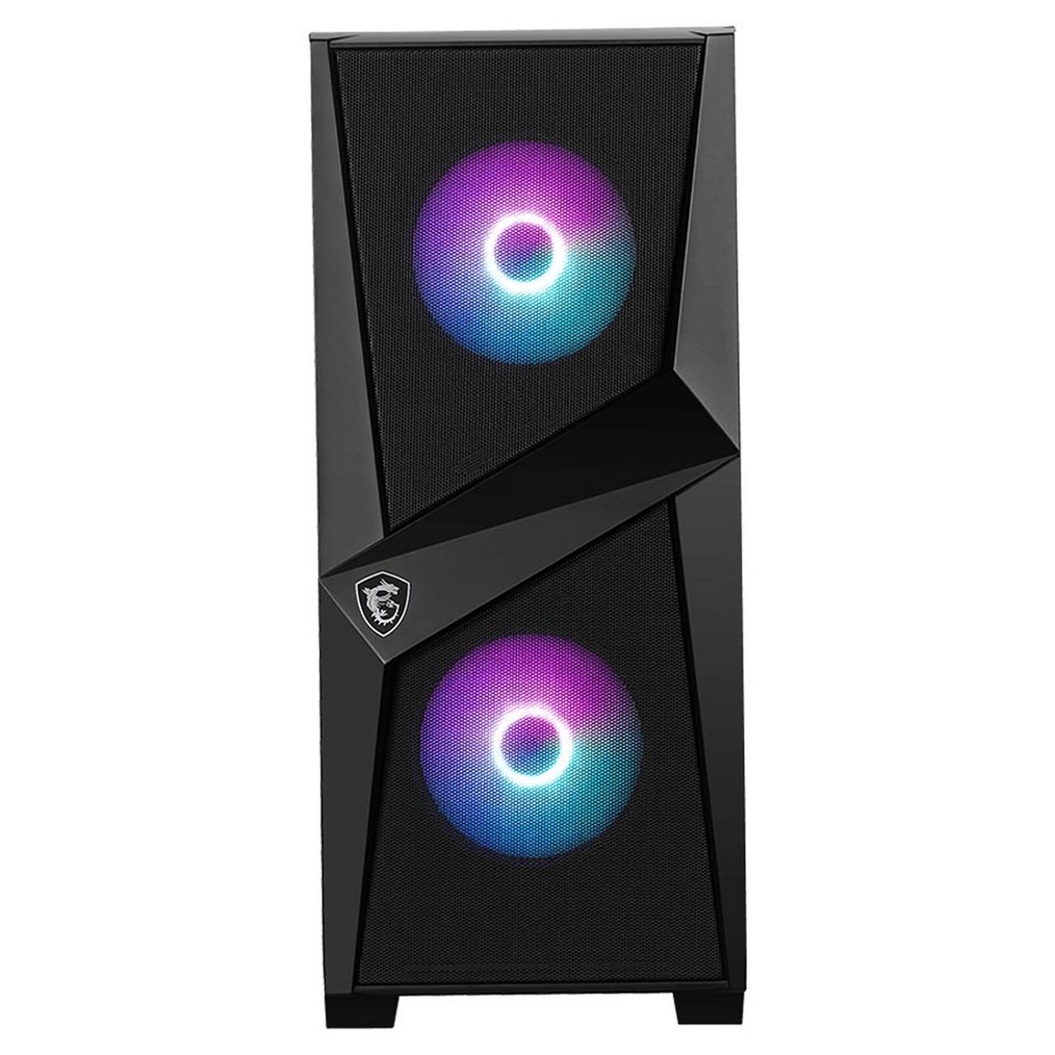 MSI MAG FORGE 100R RGB - Boîtier gaming éclairage RGB strip frontal personnalisable PC gaming Nashor