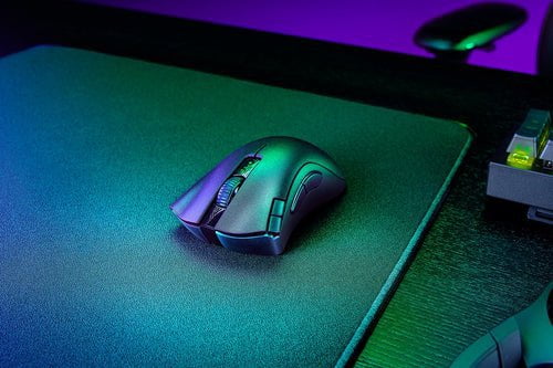 Razer DeathAdder V2 X HyperSpeed autonomie - Souris gaming sans fil 235 heures batterie gaming PC Nashor