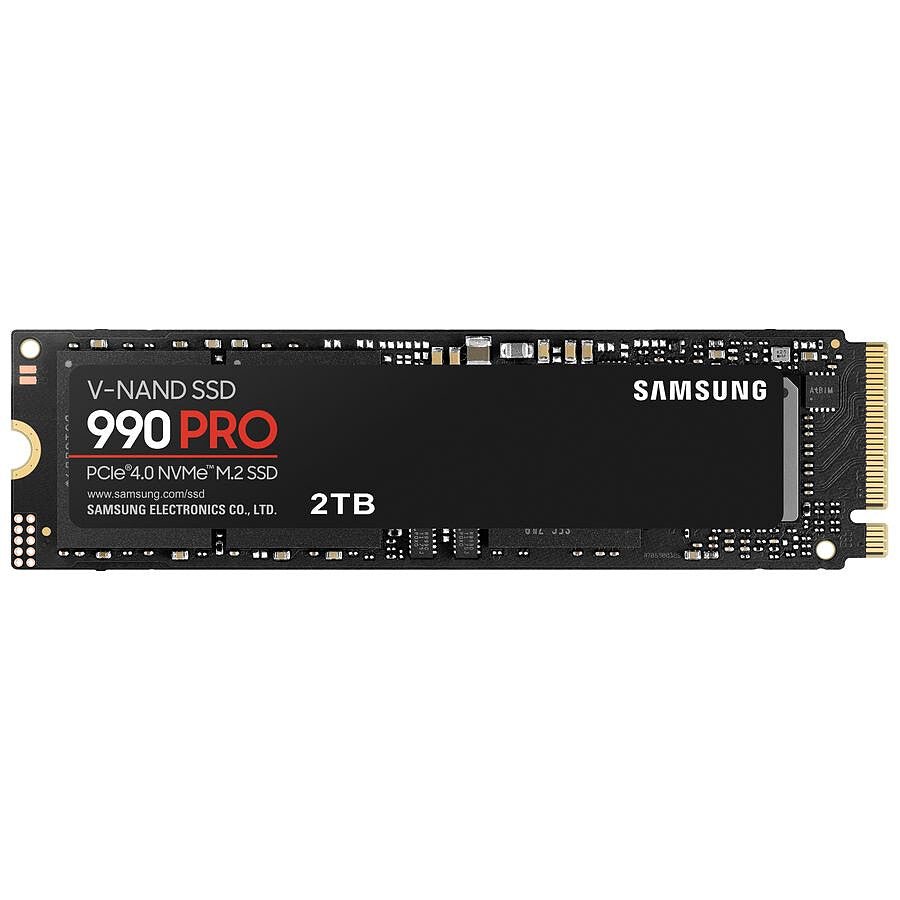 Samsung 990 PRO 2To - SSD NVMe M.2 PCIe 4.0 stockage haut de gamme gaming PC performance Nashor