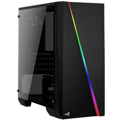 AeroCool Cylon Mini boîtier gaming - Micro-ATX RGB éclairage design compact airflow PC gaming Nashor