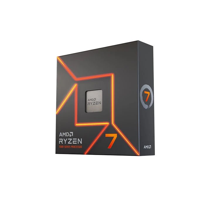 AMD Ryzen 7 7700X - Processeur CPU gaming 8 coeurs Zen 4 performance gaming PC Nashor