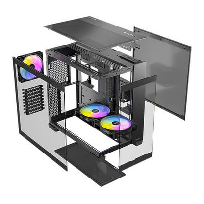 Antec C8 ARGB éclairage - Boîtier gaming ARGB addressable RGB ventilateurs inclus PC gaming Nashor