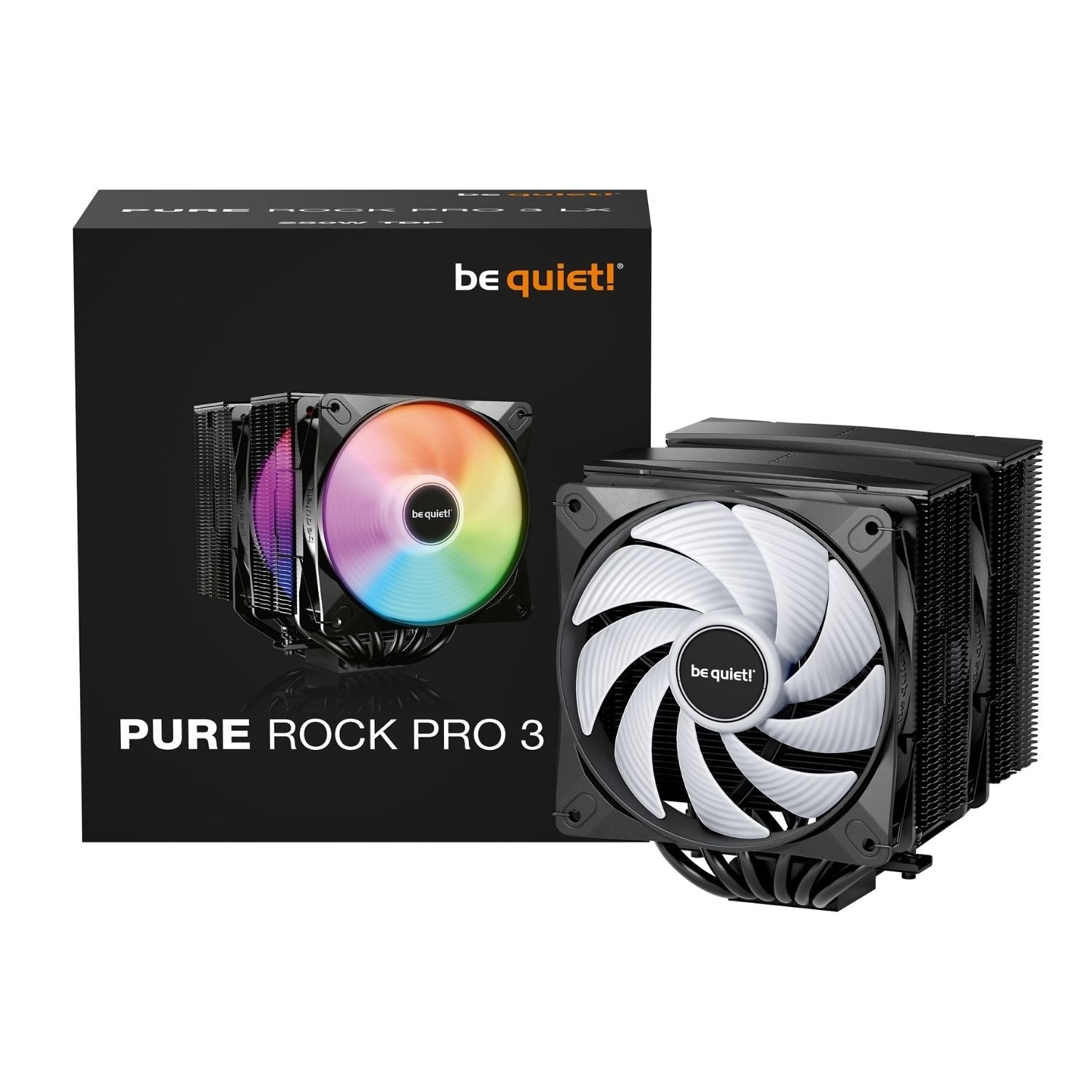 be quiet! Pure Rock Pro 3 LX - Ventirad air CPU silencieux performance gaming PC refroidissement Nashor