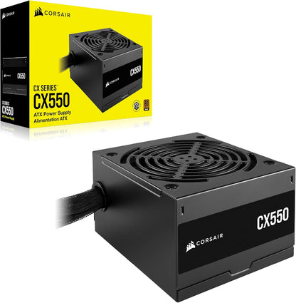 Corsair CX550 ventilateur - Alimentation 550W refroidissement gaming PC performance économique Nashor