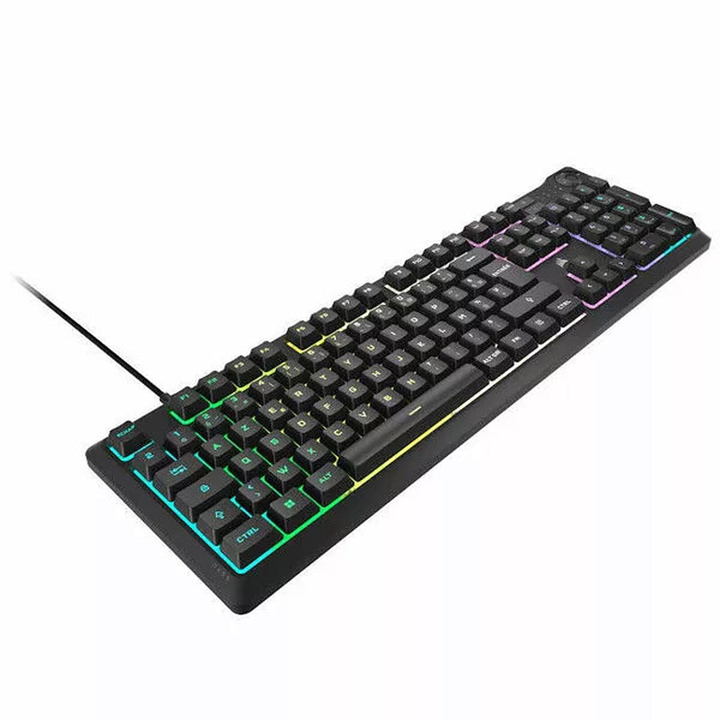 Corsair Gaming K55 Core RGB design - Clavier gaming résistant éclaboussures confort gaming PC Nashor