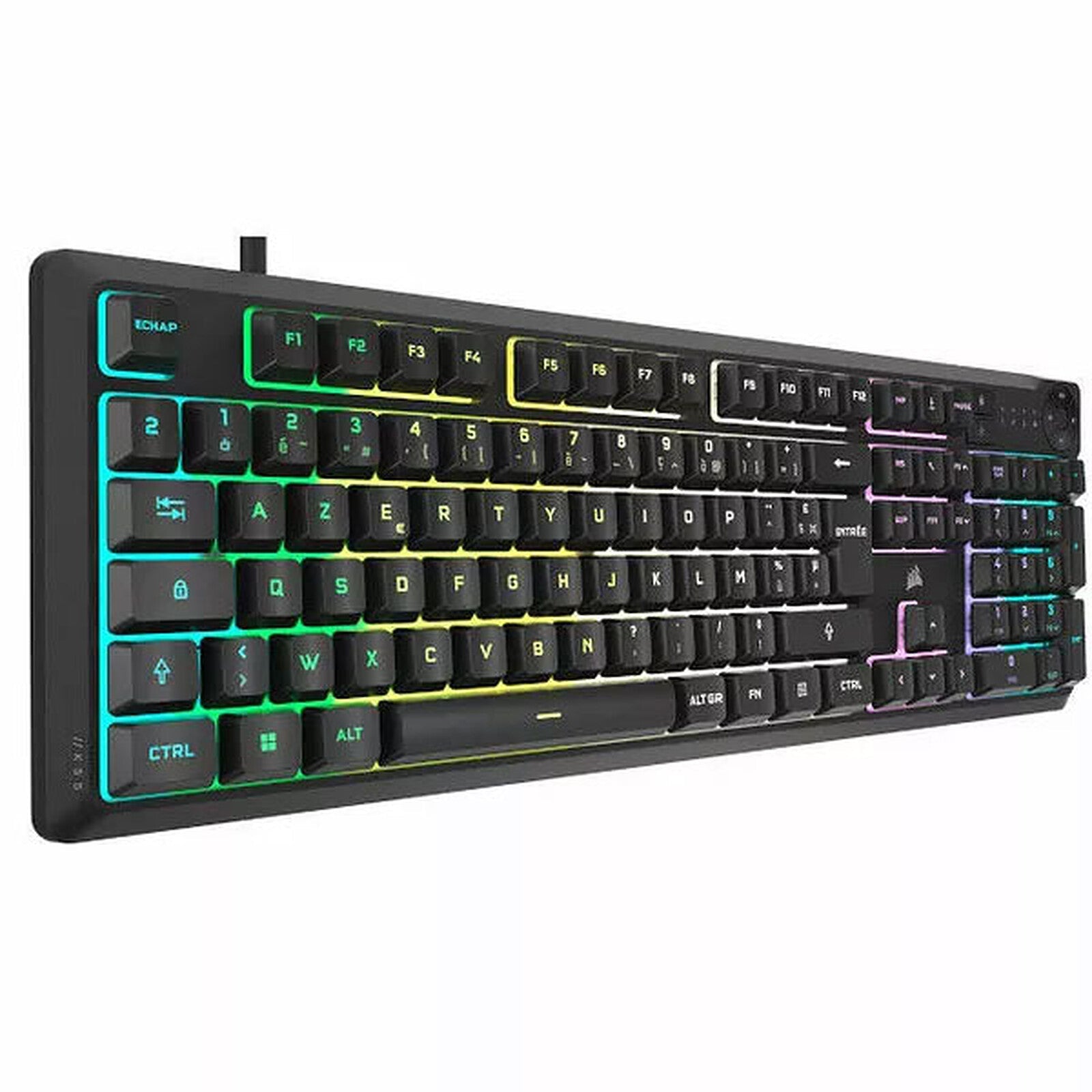 Corsair Gaming K55 Core RGB connectivité - Clavier gaming USB filaire logiciel iCUE PC gaming Nashor