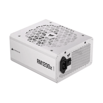 Corsair RM1200x White caractéristiques - Alimentation 1200W spécifications techniques gaming PC blanc Nashor