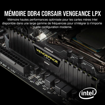 Corsair Vengeance LPX Series Low Profile 16 Go (2x 8 Go) DDR4 3200 MHz CL16 - Nashor