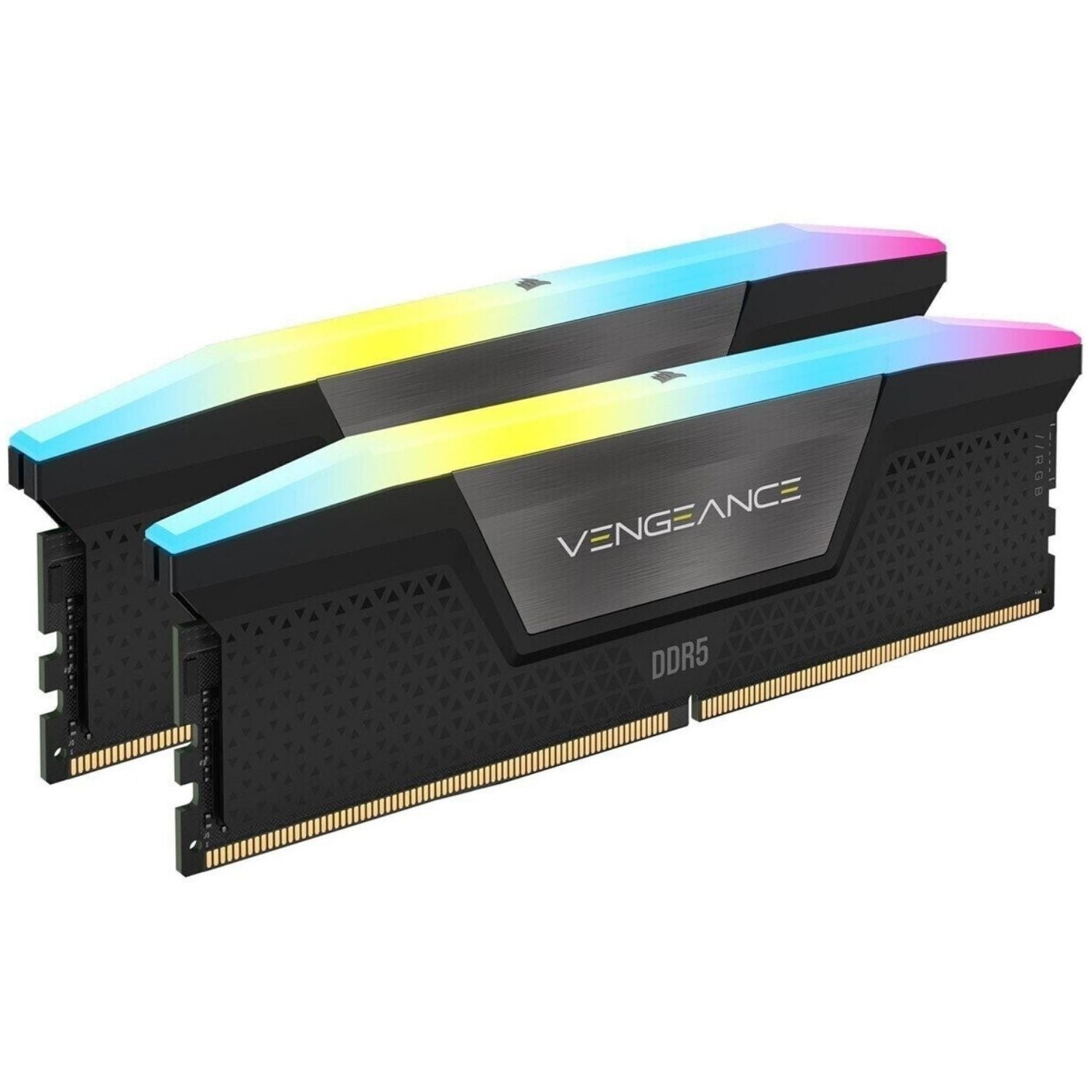 Corsair Vengeance RGB DDR5 32 Go (2 x 16 Go) 7200 MHz CL34 - Noir - Nashor