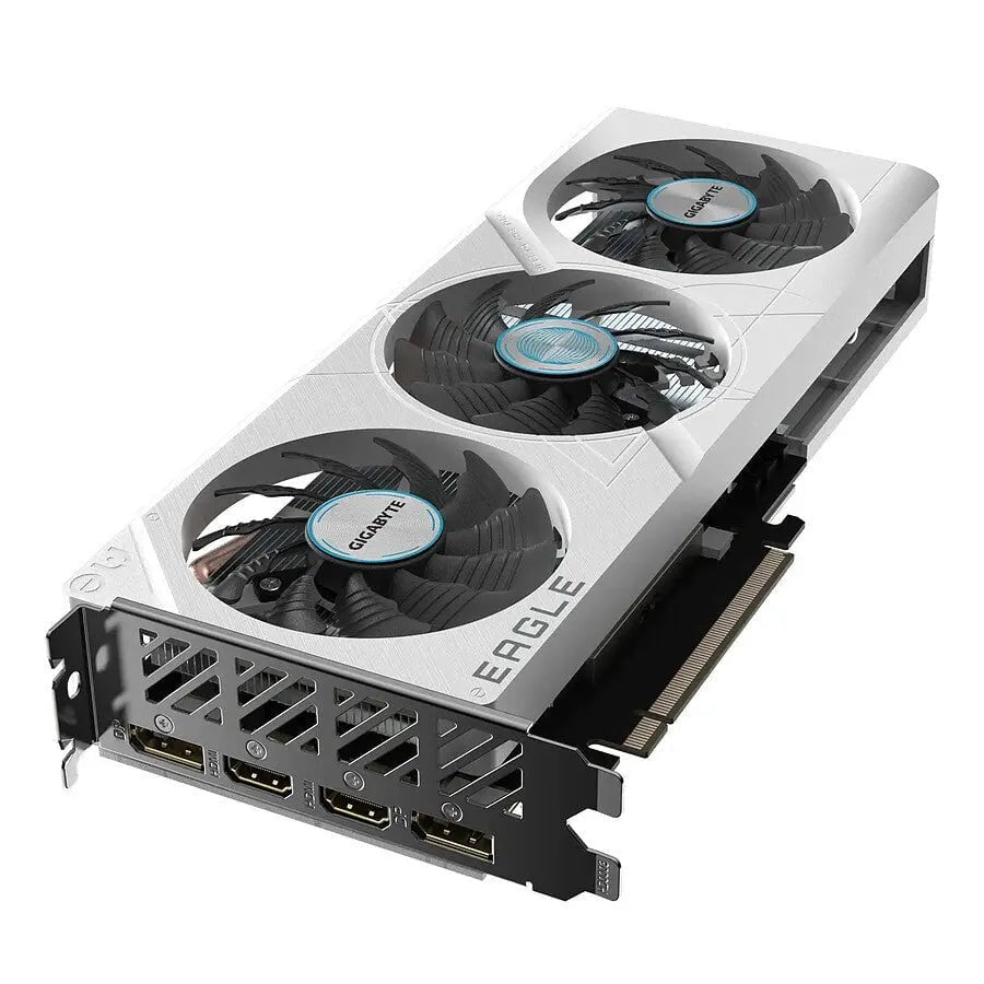Gigabyte GeForce RTX 4060 EAGLE OC ICE caractéristiques - Carte graphique NVIDIA blanc spécifications techniques gaming PC Nashor