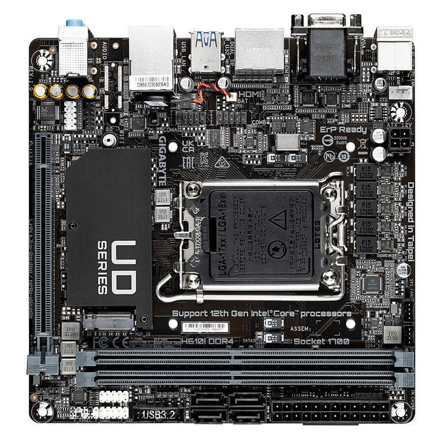 GIGABYTE H610I DDR4 - mini - ITX - Ma boutique