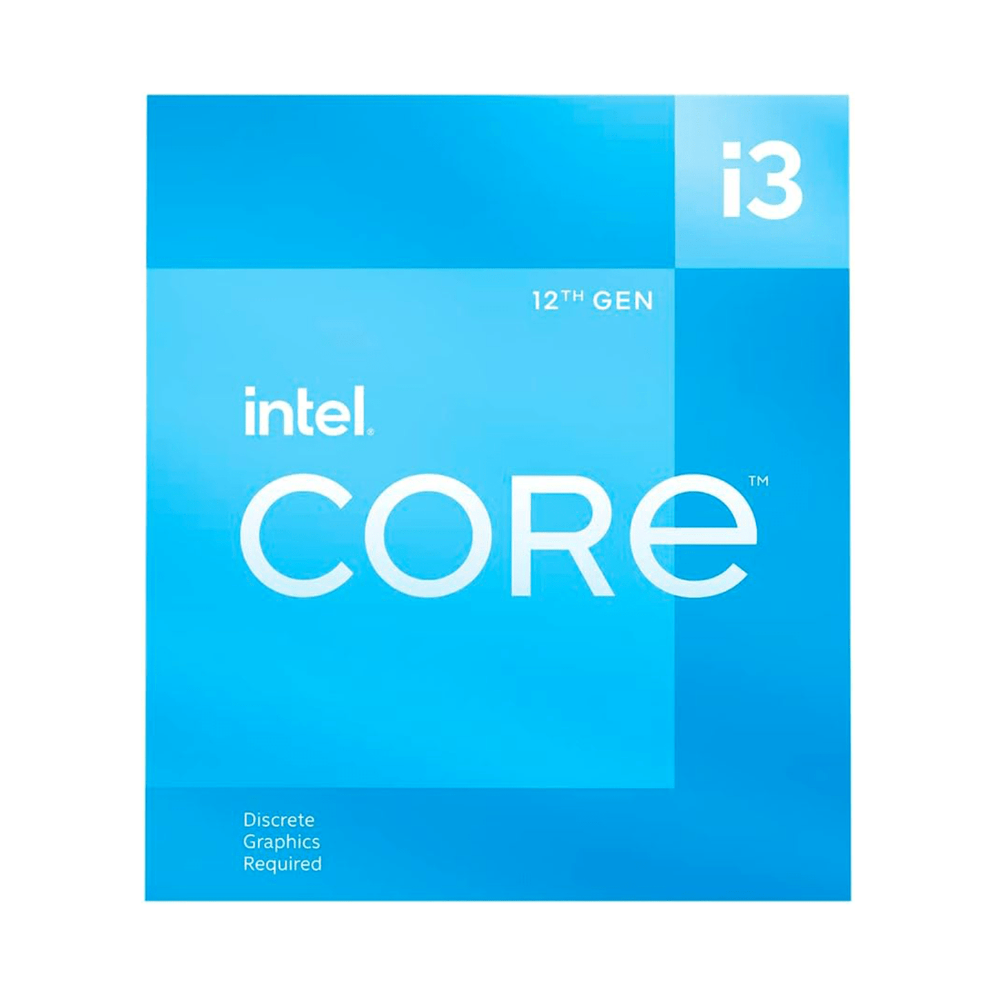 Intel Core i3-12100 détails - Processeur CPU 12ème génération performance gaming PC optimisé Nashor