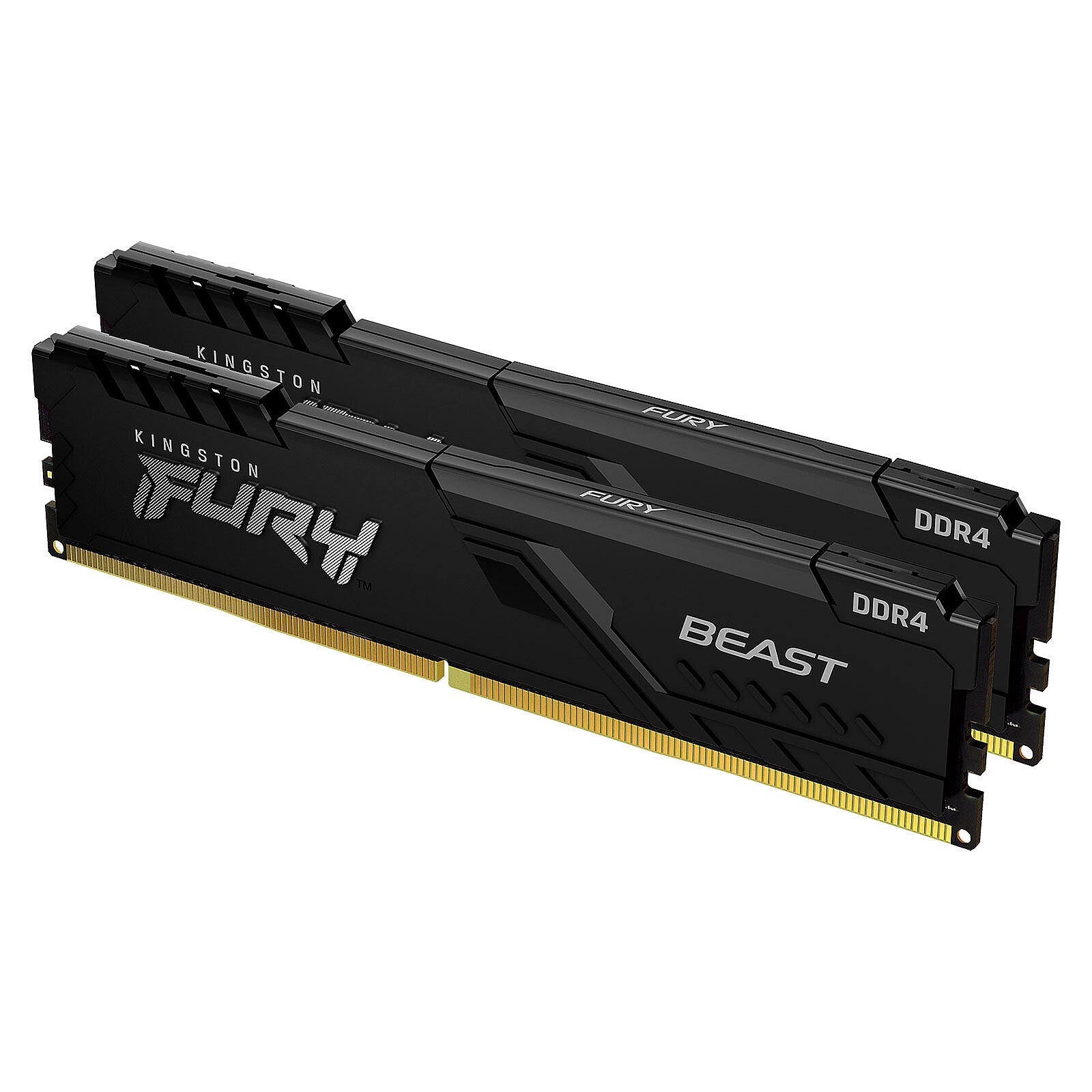 Kingston FURY Beast 16Go détails - Mémoire DDR4 gaming 3600MHz performance PC gaming fiable Nashor