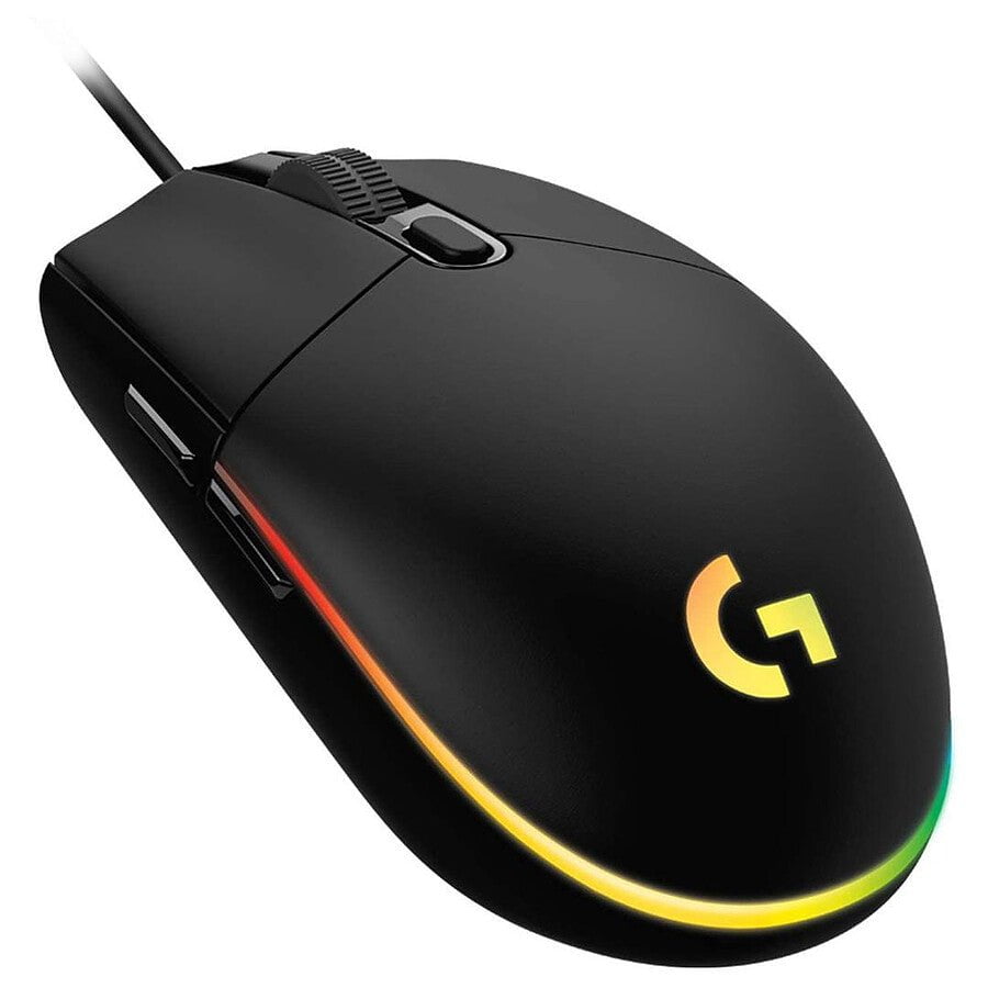 Logitech G G203 LightSync performance - Souris gaming capteur HERO 8000 DPI précision gaming PC Nashor