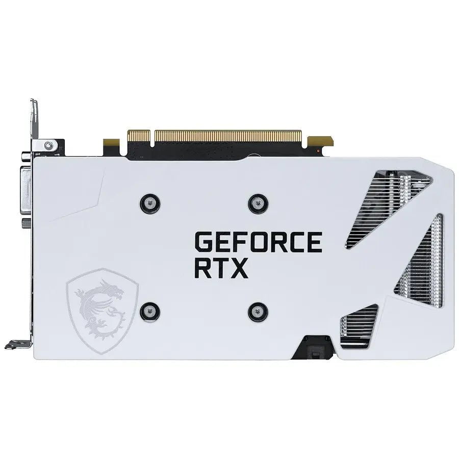 MSI GeForce RTX 3050 VENTUS 2X XS WHITE 8Go caractéristiques - Carte graphique NVIDIA blanc spécifications techniques gaming PC Nashor