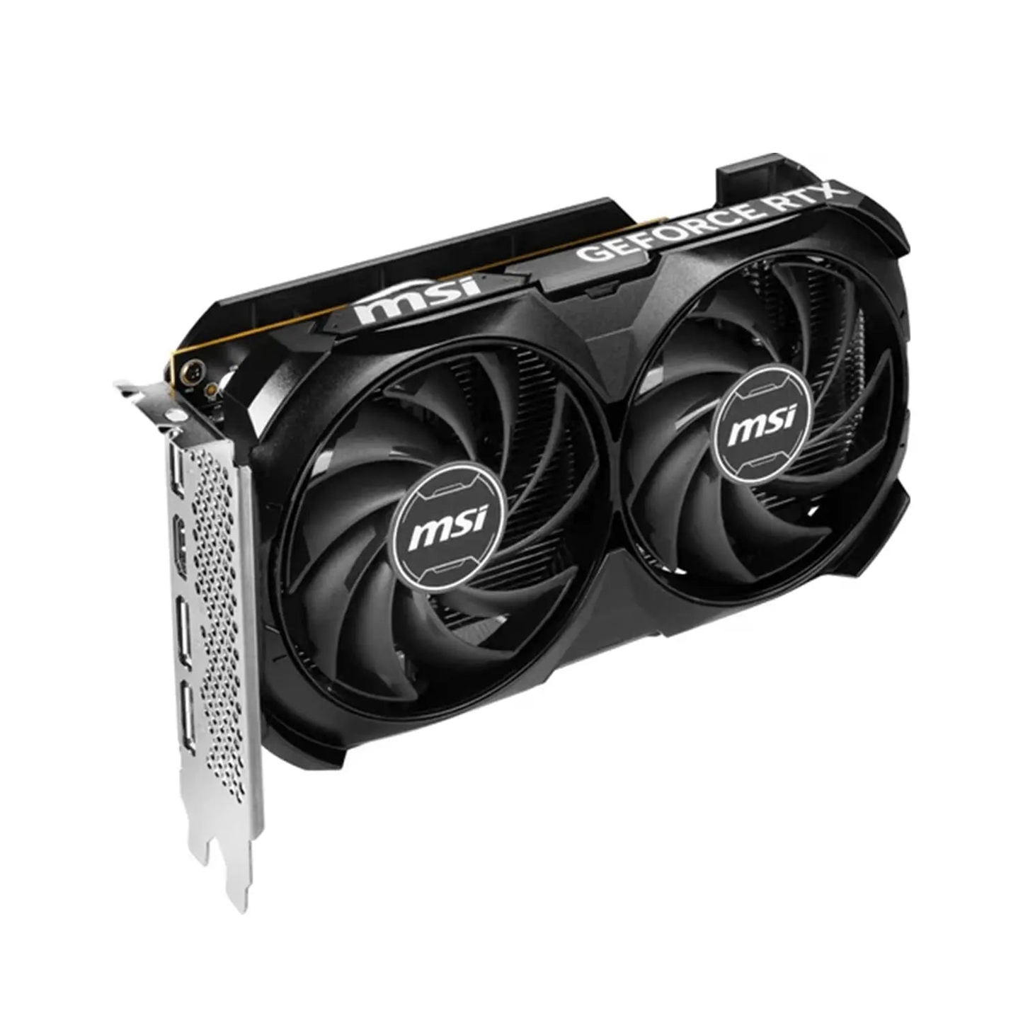 MSI GeForce RTX 4060 VENTUS 2X connecteurs - Carte graphique NVIDIA gaming PC connectivité alimentation Nashor