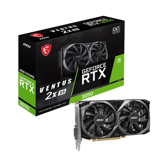 MSI GeForce RTX 4060 VENTUS 2X BLACK 8G OC - Carte graphique NVIDIA RTX 40 gaming PC performance Nashor