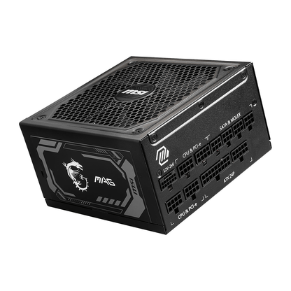 MSI MAG A1000GL ventilateur - Alimentation 1000W refroidissement silencieux gaming PC performance Nashor