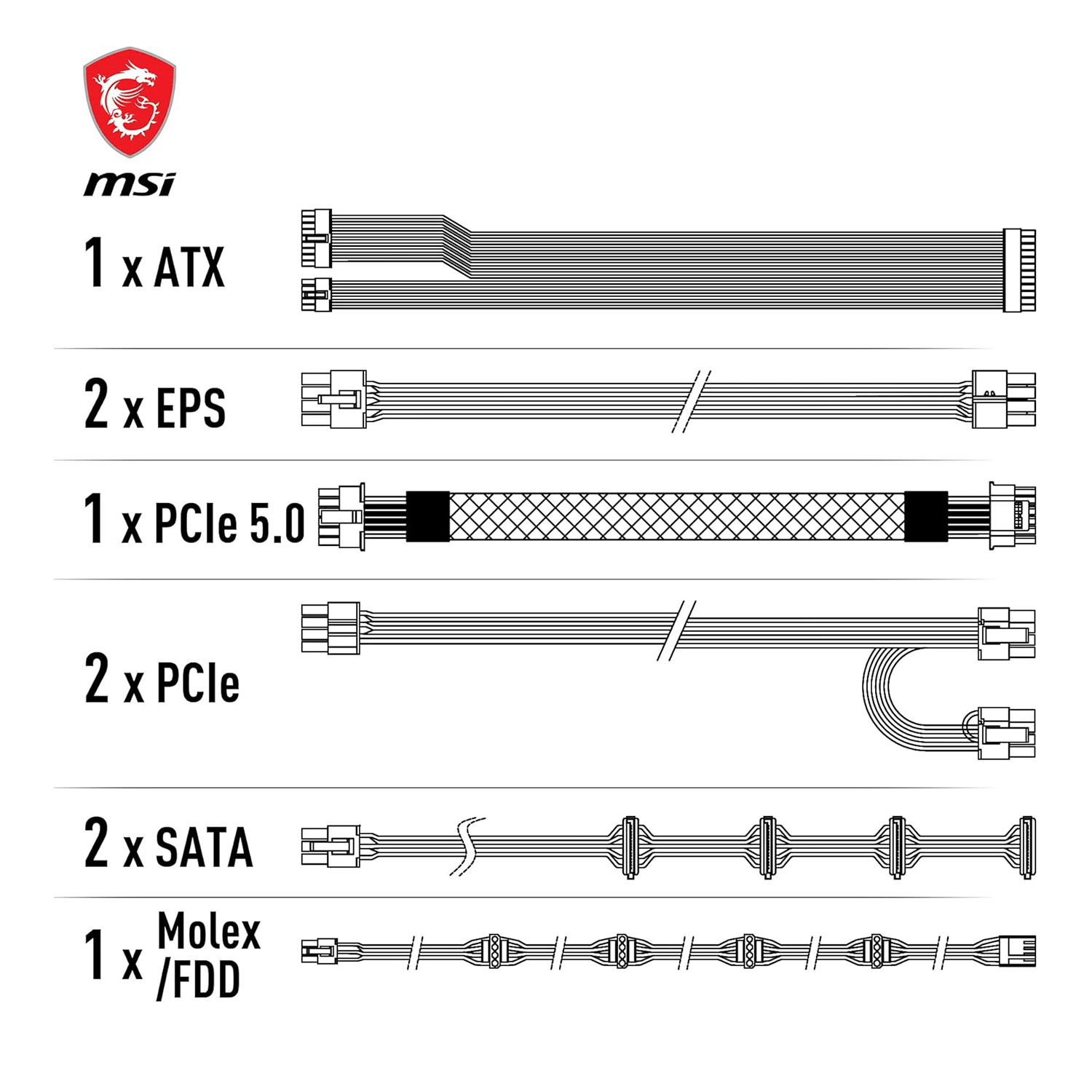 MSI MAG A850GL ventilateur - Alimentation 850W refroidissement silencieux gaming PC performance Nashor