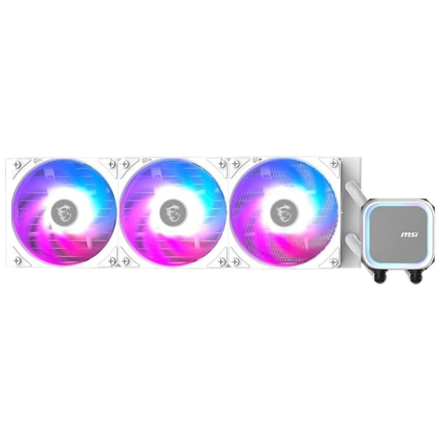 MSI MAG CORELIQUID A13 360 blanc - Watercooling AIO 360mm RGB blanc gaming PC refroidissement liquide Nashor