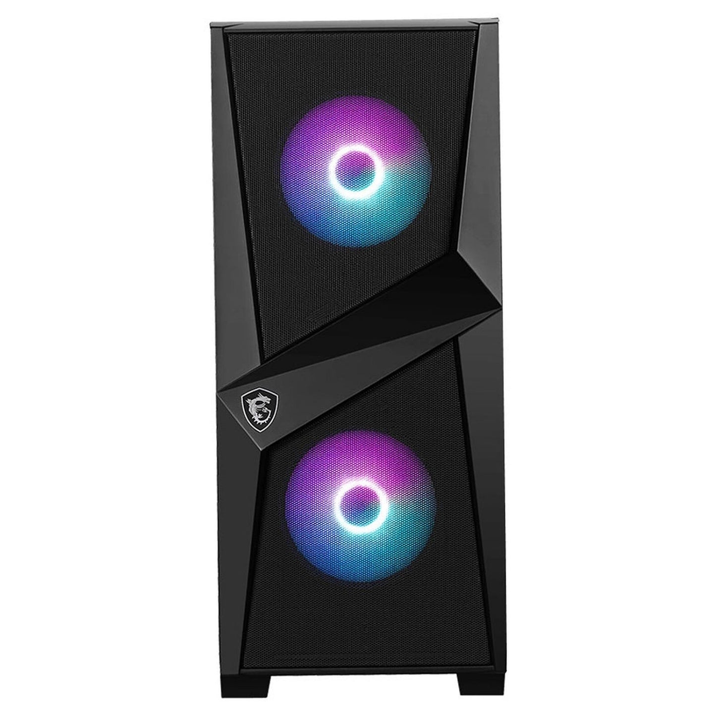 MSI MAG FORGE 100R RGB - Boîtier gaming éclairage RGB strip frontal personnalisable PC gaming Nashor