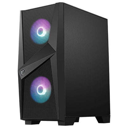 MSI MAG FORGE 100R boîtier gaming - ATX moyen tour mesh frontal RGB airflow PC gaming Nashor