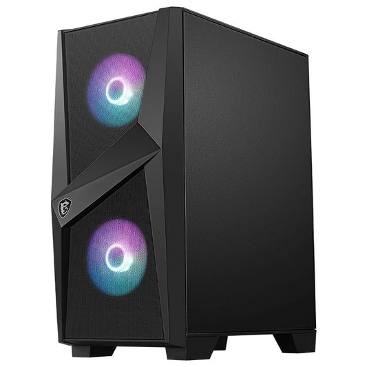 MSI MAG FORGE 100R boîtier gaming - ATX moyen tour mesh frontal RGB airflow PC gaming Nashor