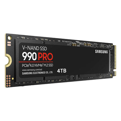 Samsung 990 PRO 4To détails - SSD NVMe PCIe 4.0 stockage premium gaming PC vitesse maximale Nashor
