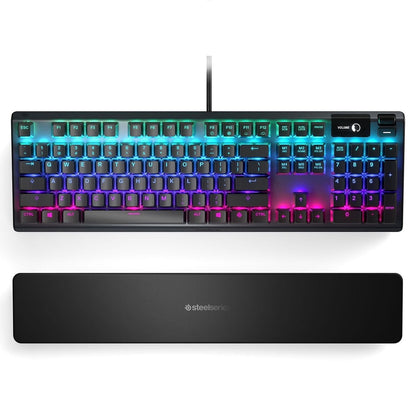 SteelSeries Apex 5 switches hybrides - Clavier gaming mécanique tactile silencieux gaming PC Nashor