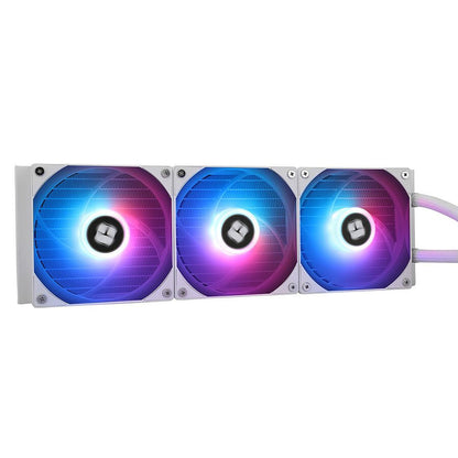Thermalright Aqua Elite 360 V3 détails - Watercooling AIO blanc finition premium gaming PC refroidissement Nashor
